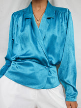 Load image into Gallery viewer, "Verse" satin blouse