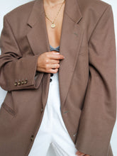 Load image into Gallery viewer, "Iced Chocolate" blazer (M/L men) - lallasshop