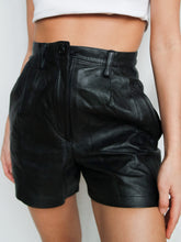 Load image into Gallery viewer, "Olivia" black shorts