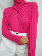 Load image into Gallery viewer, "Pinky" knitted jumper (S/M) - lallasshop