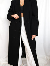 Load image into Gallery viewer, "Nana" black coat
