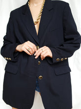 Load image into Gallery viewer, "Christian" dark blue blazer - lallasshop
