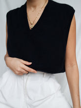 Load image into Gallery viewer, "Giulia" cashmere sleeveless jumper
