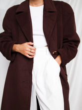 Load image into Gallery viewer, "Pamela" brown coat