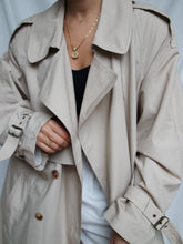 Load image into Gallery viewer, "Naomi" trench coat (L)