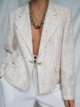 Load image into Gallery viewer, "Gigi" tweed blazer