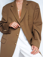 Load image into Gallery viewer, "Jade" brown blazer (M Men) - lallasshop