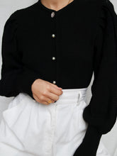 Load image into Gallery viewer, "Retta" knitted crdigan