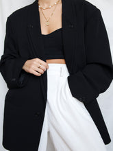Load image into Gallery viewer, "Hana" Black blazer