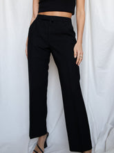 Load image into Gallery viewer, Black suits pants