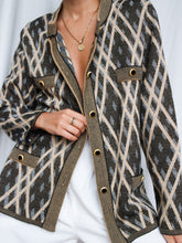 Load image into Gallery viewer, Vintage knitted tailored vest