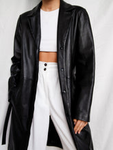 Load image into Gallery viewer, BURTON leather trench