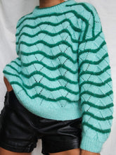 Load image into Gallery viewer, "Waves" knitted jumper (M/L) - lallasshop