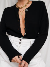 Load image into Gallery viewer, « claire » knitted cardigan