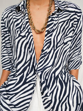 Load image into Gallery viewer, "Zebra" vintage shirt - lallasshop