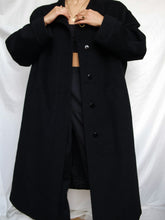 Load image into Gallery viewer, "Liu" black coat (M/L)