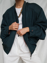 Load image into Gallery viewer, Petrol silk bombers