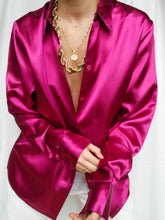 Load image into Gallery viewer, "Sia" satin shirt