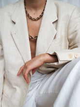 Load image into Gallery viewer, "Sand" silk blazer - lallasshop