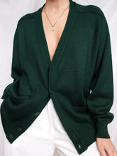 Load image into Gallery viewer, RODIER green knitted cardigan