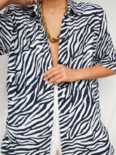 Load image into Gallery viewer, "Zebra" vintage shirt - lallasshop