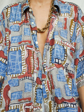 Load image into Gallery viewer, "San Diego" silk shirt - lallasshop