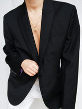Load image into Gallery viewer, "Broock" black blazer