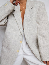 Load image into Gallery viewer, "Blanca" vintage blazer (S) - lallasshop