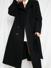 Load image into Gallery viewer, "Lady" black coat