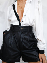 Load image into Gallery viewer, "Jasmeen" leather shorts (S men)