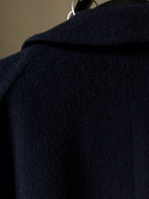 Load image into Gallery viewer, Blue navy maxi coat