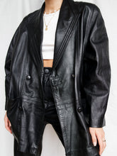 Load image into Gallery viewer, "Olivia" leather blazer jacket
