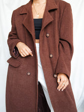 Load image into Gallery viewer, "Bobby" brown coat (L) - lallasshop