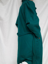 Load image into Gallery viewer, Drapped vintage coat