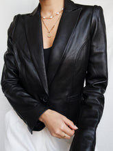 Load image into Gallery viewer, "Stockholm" leather jacket