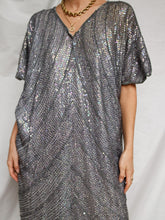 Load image into Gallery viewer, "Lalla" pearl and sequin dress