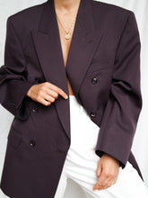 Load image into Gallery viewer, "Aubergine" blazer (M men )