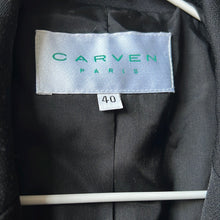 Load image into Gallery viewer, CARVEN black blazer