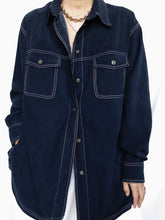 Load image into Gallery viewer, Dark blue shirt