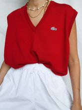 Load image into Gallery viewer, Vintage LACOSTE sleeveless jumper - lallasshop