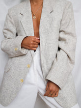 Load image into Gallery viewer, "Blanca" vintage blazer (S) - lallasshop