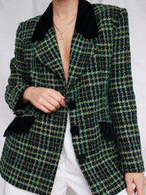 Load image into Gallery viewer, “Noura” tweed blazer