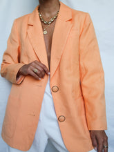 Load image into Gallery viewer, Orange vintage blazer - lallasshop