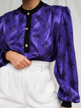 Load image into Gallery viewer, "Amy" blouse bomber (L)
