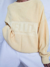 Load image into Gallery viewer, "Hello” knitted jumper - lallasshop