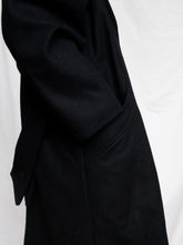 Load image into Gallery viewer, "Gabrielle" black coat (M) - lallasshop
