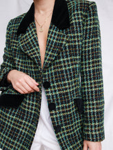 Load image into Gallery viewer, “Noura” tweed blazer