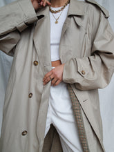 Load image into Gallery viewer, Beige Trench coat