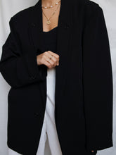 Load image into Gallery viewer, "Hana" Black blazer