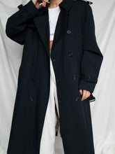 Load image into Gallery viewer, Blue trench coat